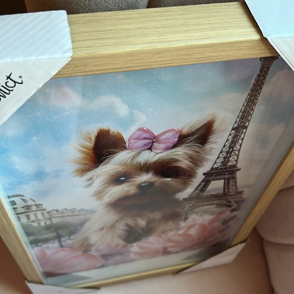 🩷Design district Yorkie framed art - Picture 6 of 6